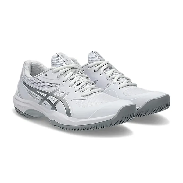 Giày Tennis/ Pickleball Nam Asics Game FF White/Pure Silver 1042A281-101 Màu Trắng Bạc Size 40.5