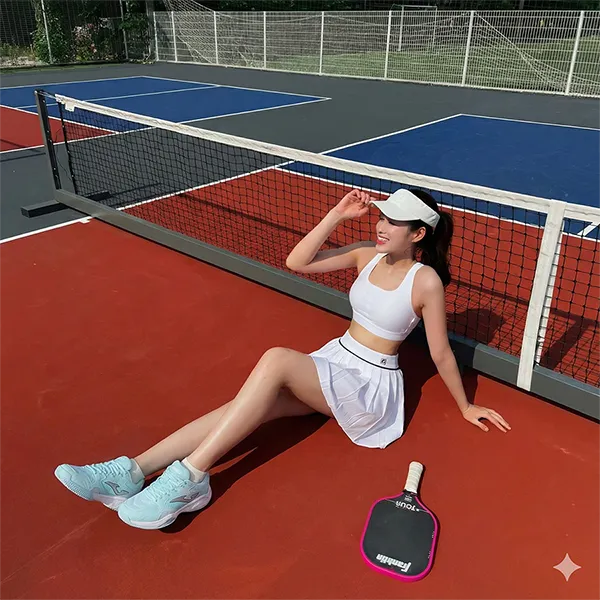 Giày Tennis/Pickleball Nữ Joma Master Clay Perfect Fit Durability Blue Mint Màu Xanh Mint Size 38