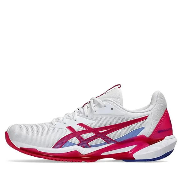 Giày Tennis/Pickleball Nữ Asics Solution Speed FF 3.0 White/Bright Rose 1042A250-103 Màu Trắng Size 37.5