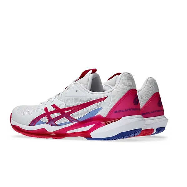Giày Tennis/Pickleball Nữ Asics Solution Speed FF 3.0 White/Bright Rose 1042A250-103 Màu Trắng Size 37.5