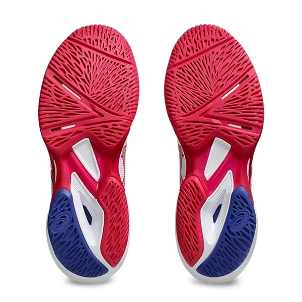 Giày Tennis/Pickleball Nữ Asics Solution Speed FF 3.0 White/Bright Rose 1042A250-103 Màu Trắng Size 37.5