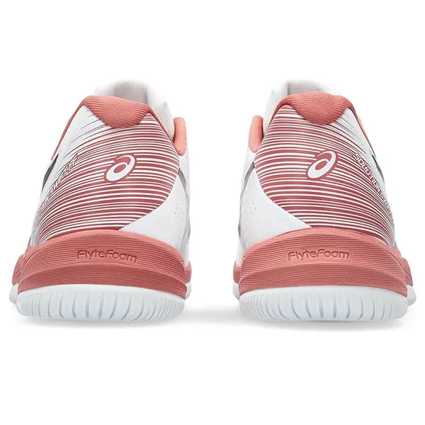 Giày Tennis/Pickleball Nữ Asics Solution Swift FF White Antique Red 1042A197-106 Màu Trắng Size 36