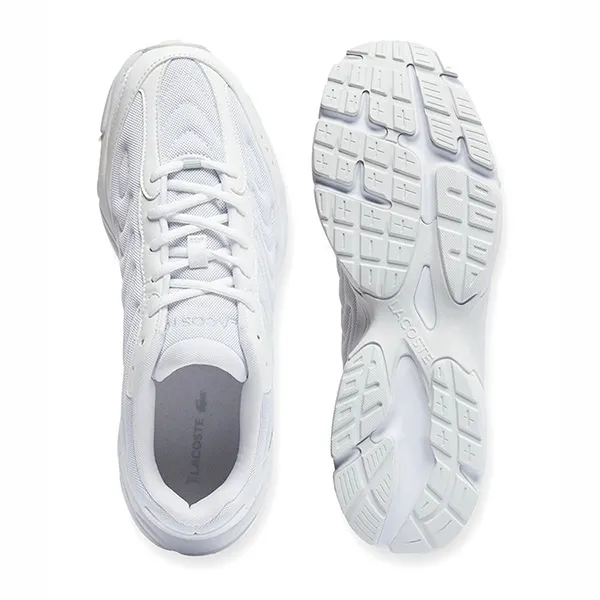 Giày Thể Thao Nam Lacoste STORM - WHT 49SMA0023 21G Màu Trắng Size 8