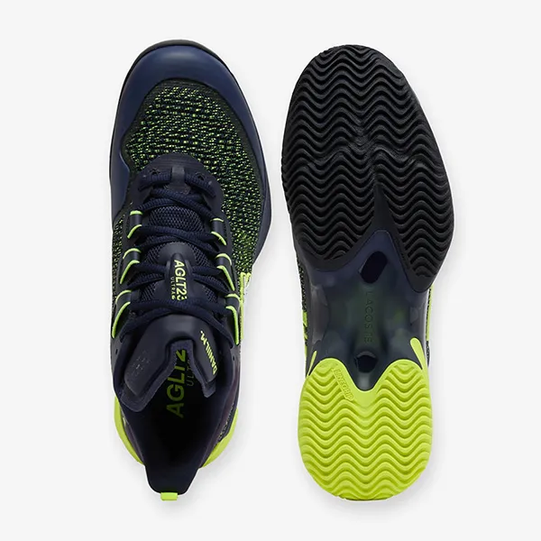 Giày Thể Thao Nam Lacoste AG-LT23 Ultra x Daniil Medvedev Clay Court 50SMA0218 NAVY/YELLOW 2M3 Màu Xanh Navy Size 40.5