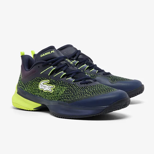 Giày Thể Thao Nam Lacoste AG-LT23 Ultra x Daniil Medvedev Clay Court 50SMA0218 NAVY/YELLOW 2M3 Màu Xanh Navy Size 40.5