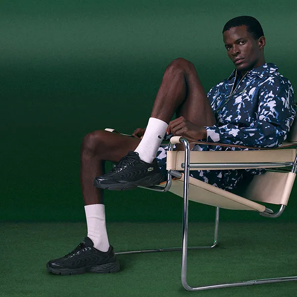 Giày Thể Thao Nam Lacoste STORM - BLK 49SMA0023 02H Màu Đen Size 8