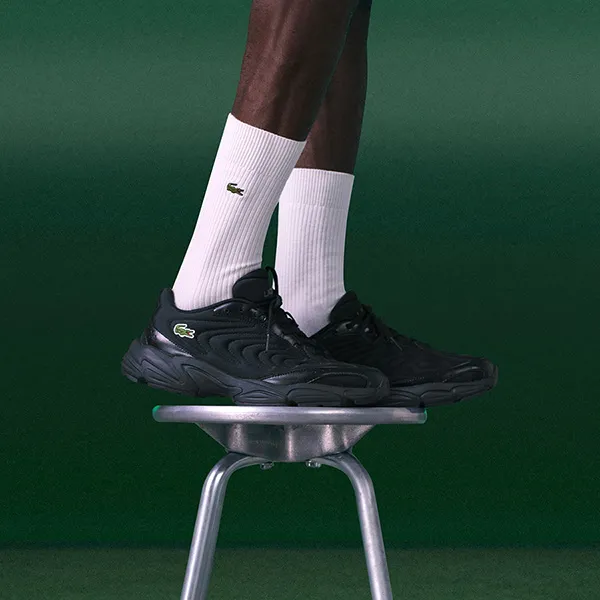 Giày Thể Thao Nam Lacoste STORM - BLK 49SMA0023 02H Màu Đen Size 8