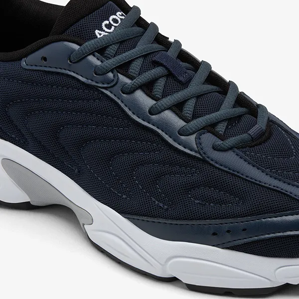 Giày Thể Thao Nam Lacoste STORM - NVY/WHT 49SMA0023 092 Màu Xanh Navy Size 8