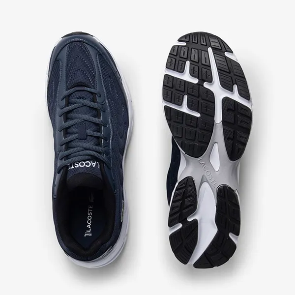 Giày Thể Thao Nam Lacoste STORM - NVY/WHT 49SMA0023 092 Màu Xanh Navy Size 8