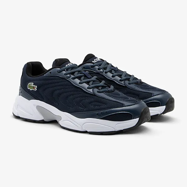 Giày Thể Thao Nam Lacoste STORM - NVY/WHT 49SMA0023 092 Màu Xanh Navy Size 8