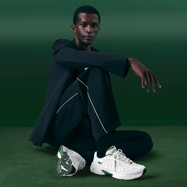 Giày Thể Thao Nam Lacoste STORM - WHT/DK GRN 49SMA0023 1R5 Màu Trắng Size 8