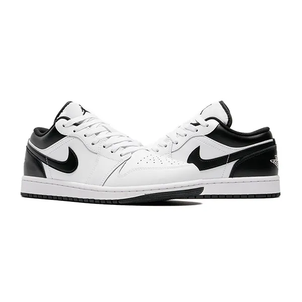 Giày Thể Thao Nike Air Jordan 1 Low 'Reverse Panda' 553558-132 / 553560-132 Màu Trắng Size 35.5