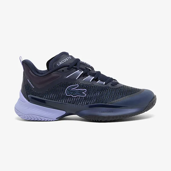 Giày Thể Thao Nữ Lacoste Women's AG-LT23 Ultra Tennis 50SFA0207 NVY/LT PURP AIG HT3 Màu Navy/Tím Size 39