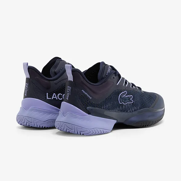 Giày Thể Thao Nữ Lacoste Women's AG-LT23 Ultra Tennis 50SFA0207 NVY/LT PURP AIG HT3 Màu Navy/Tím Size 39