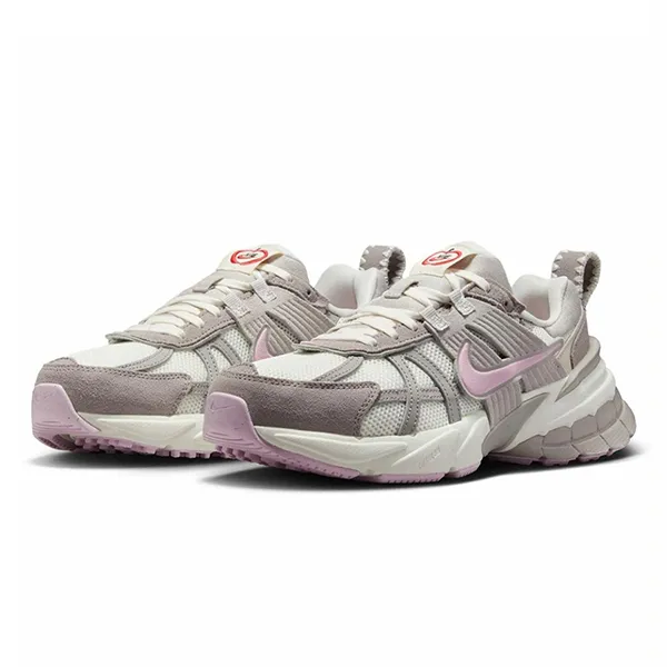 Giày Thể Thao Nữ Nike V2K Run 'Sail Pink Foam' HV5997-161 Màu Xám Trắng Size 36