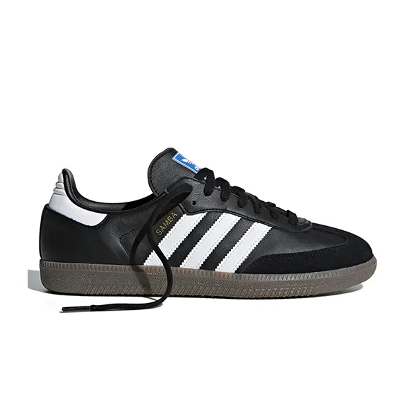 Giày Thể Thao Unisex Adidas Samba OG Cloud Black/ Core White / Gum Màu Đen Size 39.5