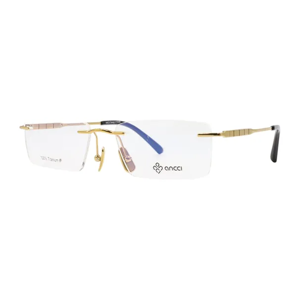 Gọng Kính Nam Ancci AC53100 C1 Màu Vàng Xanh