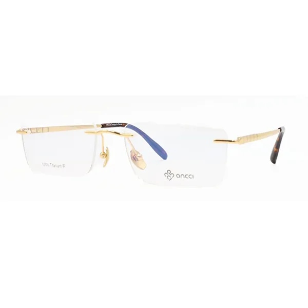 Gọng Kính Nam Ancci AC53102 C1 Màu Vàng Gold