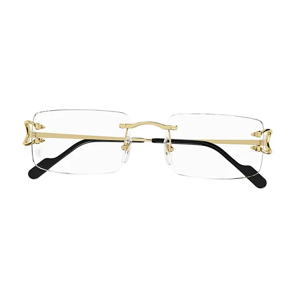Gọng Kính Nam Cartier CT0488O 001 Màu Vàng Gold