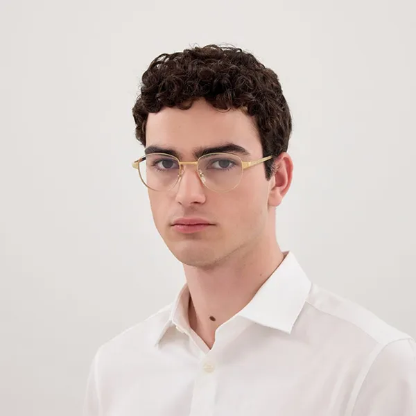 Gọng Kính Nam Cartier CT0572O 001 Màu Vàng Gold