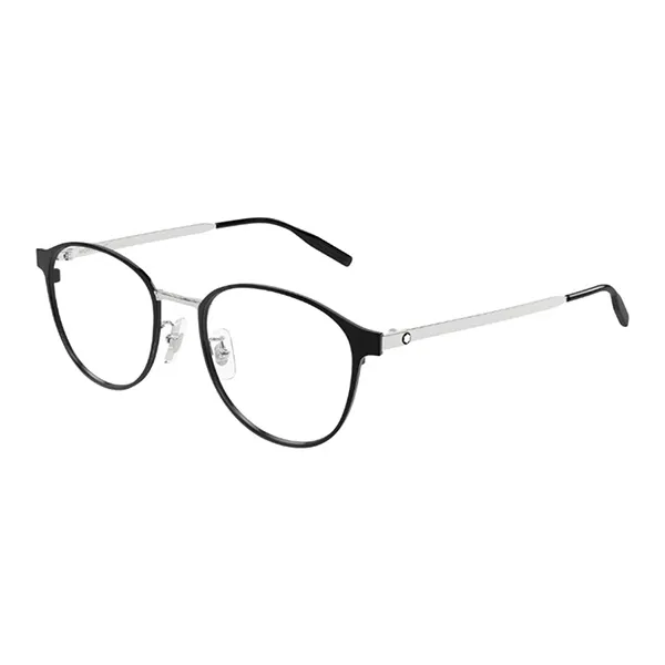 Gọng Kính Nam Montblanc MB0447OA 002 Màu Đen/Bạc