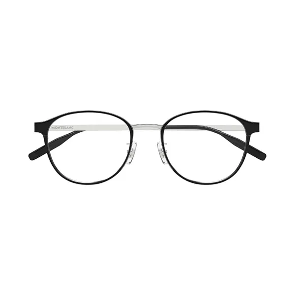 Gọng Kính Nam Montblanc MB0447OA 002 Màu Đen/Bạc
