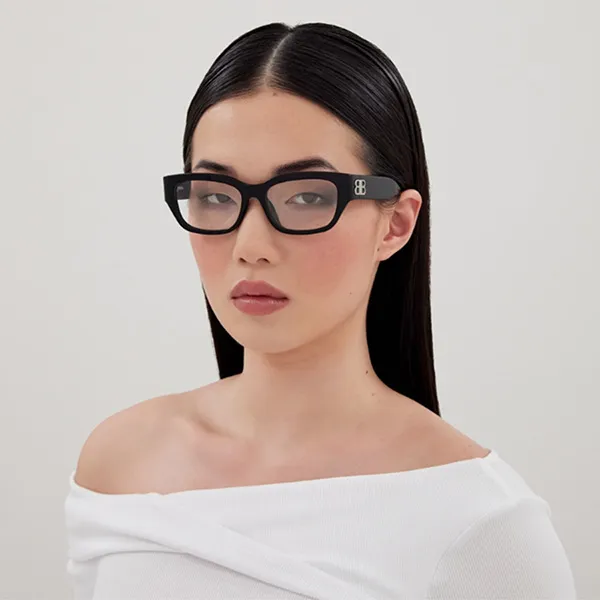 Gọng Kính Nữ Balenciaga BB0364OA 001 Màu Đen