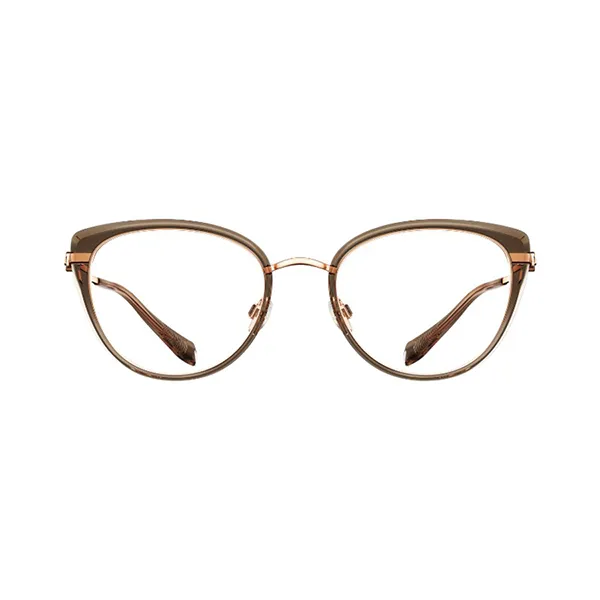 Gọng Kính Nữ Molsion MA6039 B21 Màu Vàng Hồng