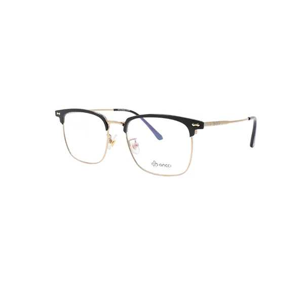Gọng Kính Unisex Ancci AC53109 C3 Màu Đen Vàng
