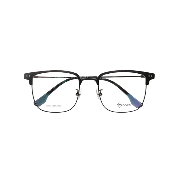 Gọng Kính Unisex Ancci AC53110 C1 Màu Đen