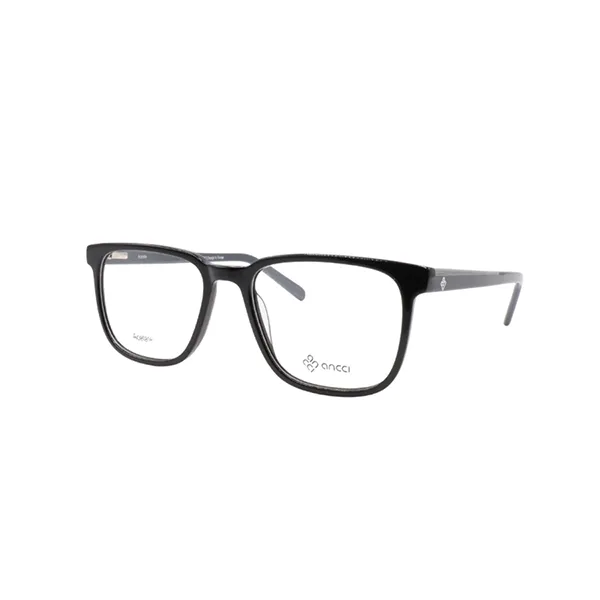 Gọng Kính Unisex Ancci AC53400 C1 Màu Đen