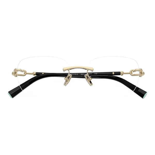 Gọng Kính Unisex Tiffany & Co. 0TF1170D 602154 Màu Đen Vàng