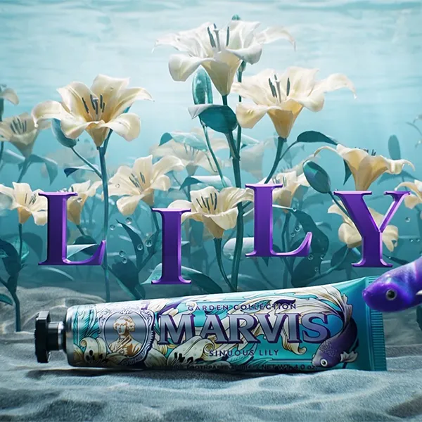 Kem Đánh Răng Marvis Sinuous Lily Limited 75ml