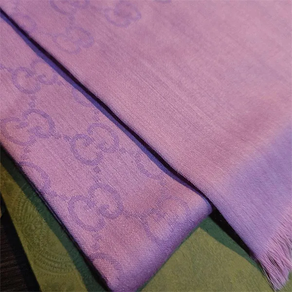 Khăn Quàng Cổ Gucci Scarf Shawl Stole Màu Tím