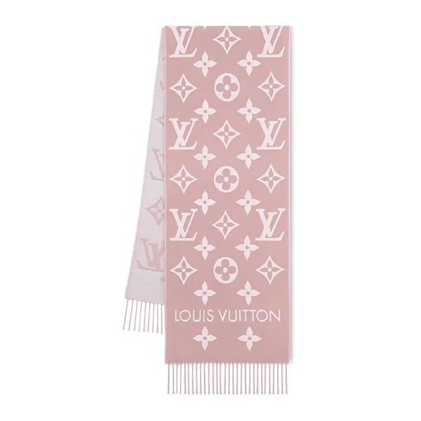 Khăn Quàng Cổ Louis Vuitton LV Essential Scarf M77854 Màu Hồng