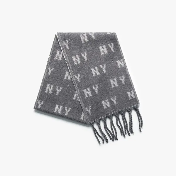 Khăn Quàng Cổ MLB New York Yankees 3AMFM0156-50MGD Màu Xám