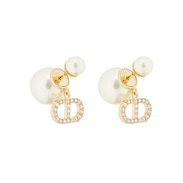 Khuyên Tai Nữ Dior Tribales Earrings E3366WOMCY_D03S Màu Vàng Gold