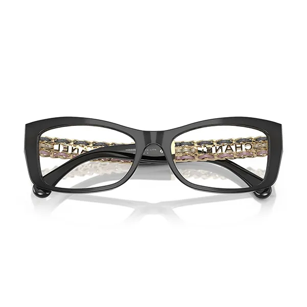 Kính Mắt Cận Chanel Eyeglasses CH3484Q 1716 Màu Đen
