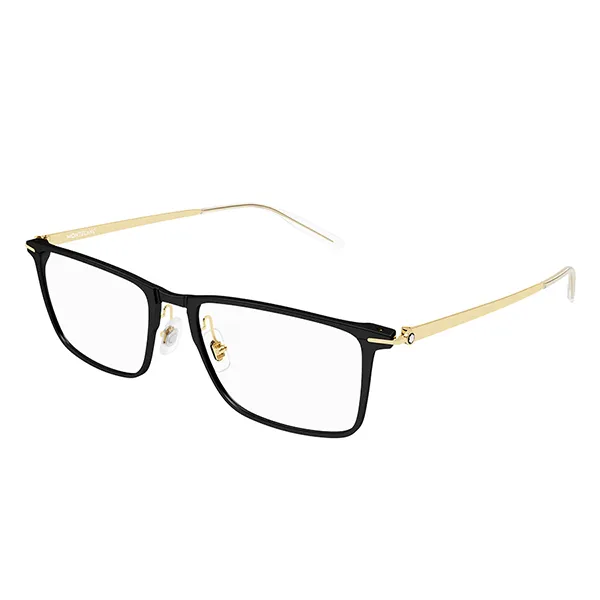Kính Mắt Cận Nam Montblanc MB0285OA-003 Màu Đen Vàng