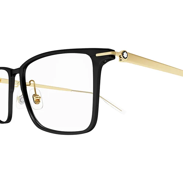 Kính Mắt Cận Nam Montblanc MB0285OA-003 Màu Đen Vàng