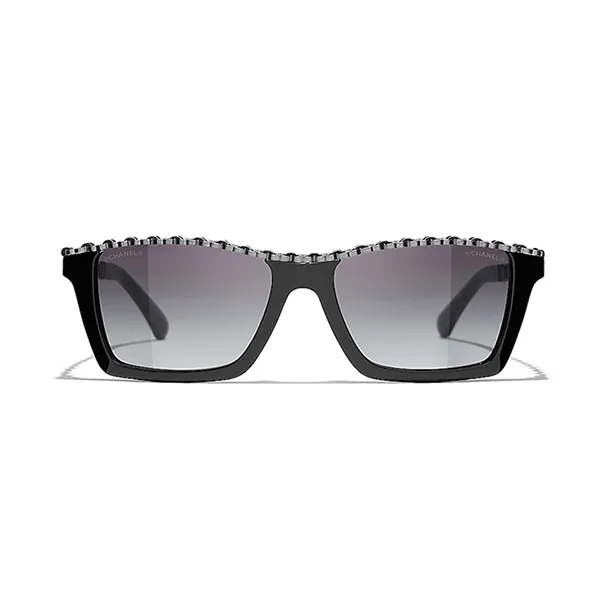 Kính Mát Chanel CH5548Q 1608S6 Glasses Sunglasses Màu Đen Xám