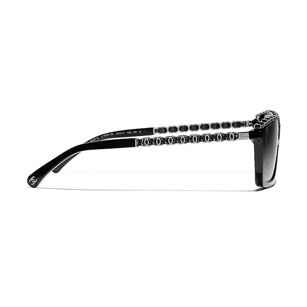 Kính Mát Chanel CH5548Q 1608S6 Glasses Sunglasses Màu Đen Xám