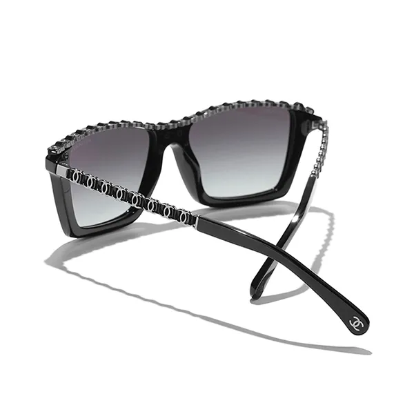 Kính Mát Chanel CH5548Q 1608S6 Glasses Sunglasses Màu Đen Xám