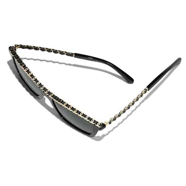 Kính Mát Chanel CH5548Q C622T8 Glasses Sunglasses Màu Đen Xám