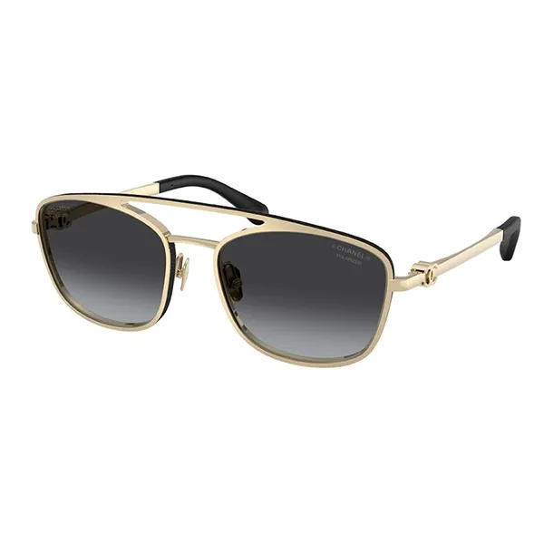 Kính Mát Chanel Sunglasses 0CH4290Q C395S8 Màu Đen/Gold