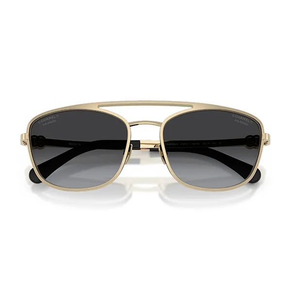 Kính Mát Chanel Sunglasses 0CH4290Q C395S8 Màu Đen/Gold