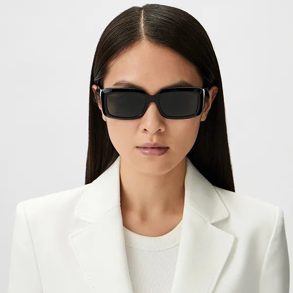 Kính Mát Chanel Sunglasses 0CH5520 C501S4 Màu Đen Xám