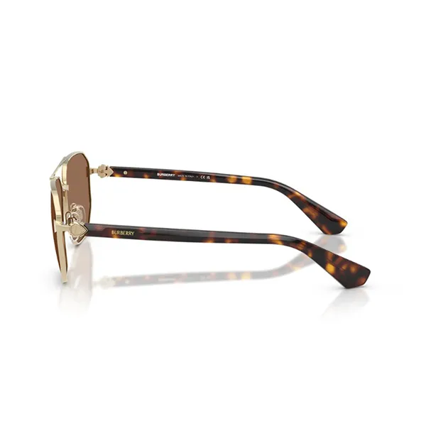 Kính Mát Nam Burberry 0BE3166 11097360 Sunglasses Màu Nâu Havana