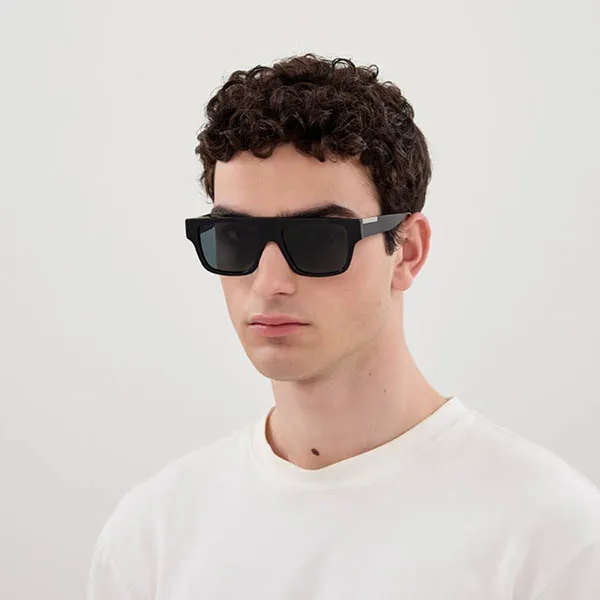 Kính Mát Nam Gucci Sunglasses GG1960S 002 Màu Đen