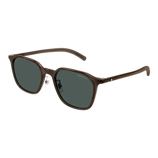 Kính Mát Nam Montblanc Sunglasses MB0420SK 003 Màu Xanh/Nâu